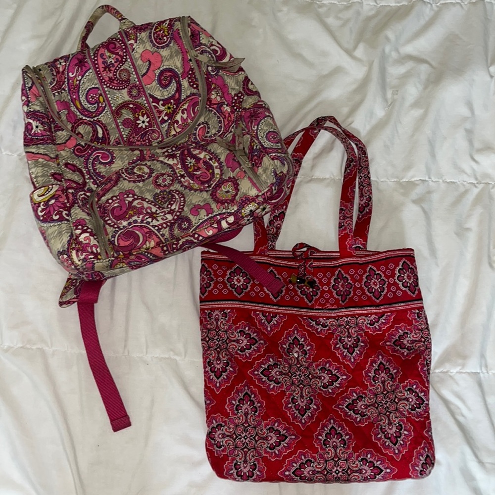 2 Vera Bradley bags